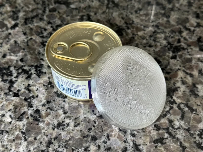 Nắp đậy lon thức ăn mèo nhỏ (3oz) - Image 1