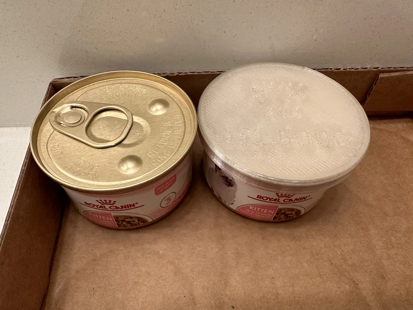 Nắp đậy lon thức ăn mèo nhỏ (3oz) - Image 2