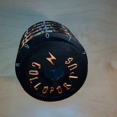 Hộp strongbox Harry Potter với khóa số tổ hợp 8 chữ số (lập trình được)