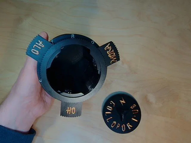 Hộp strongbox Harry Potter với khóa số tổ hợp 8 chữ số (lập trình được) - Image 6