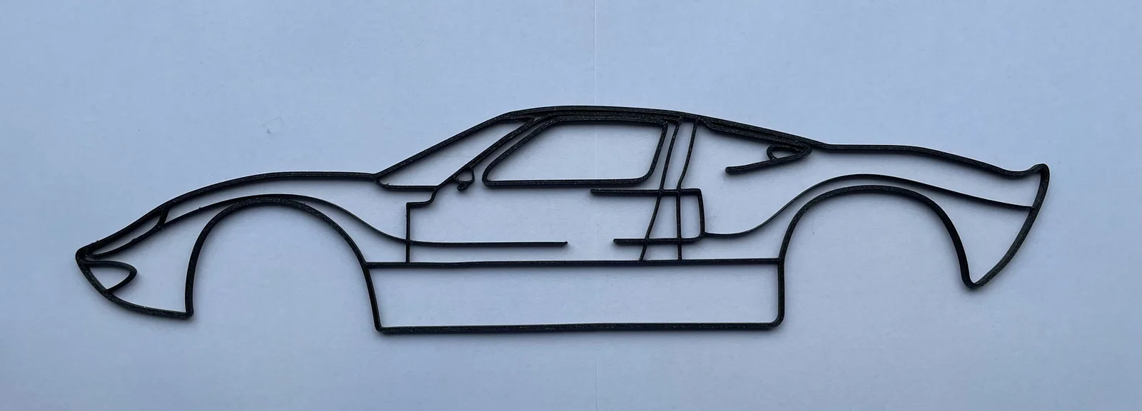 Tranh treo tường silhouette Ford GT40 Concept (Wall Art) - Image 2