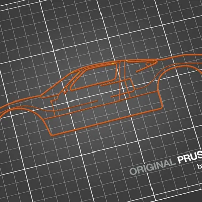 Tranh treo tường silhouette Ford GT40 Concept (Wall Art)