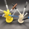 Cây cắm bút để bàn 3D (Small Footprint Pen Tree) - In không cần support - Thumbnail 2