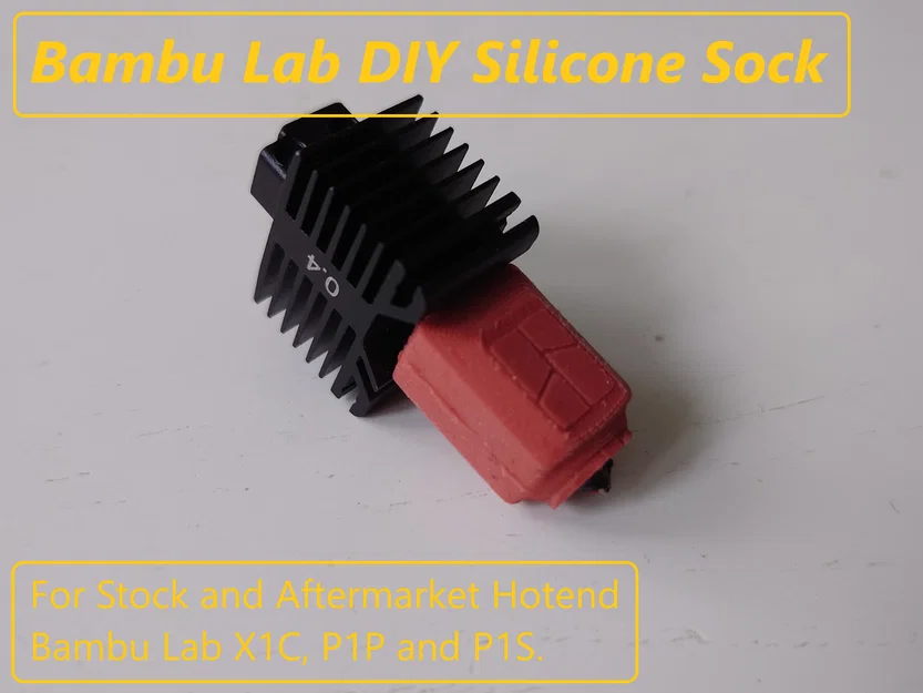 Bambu Lab - DIY Silicone Sock - Image 1