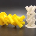 Cây cắm bút để bàn 3D (Small Footprint Pen Tree) - In không cần support - Thumbnail 5