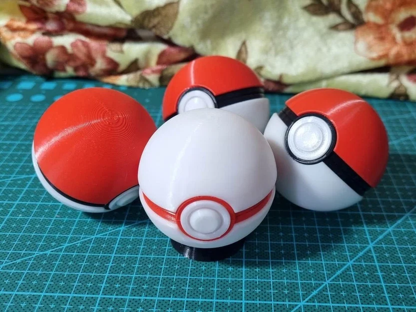 Bộ Model Kit Pokeball Siêu Mini (Super Mini Pokeball Model Kit) - Image 1