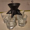 Bộ chia shot cho 6/5/4/3 ly (Shot Dispenser) - Thumbnail 1