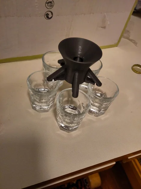 Bộ chia shot cho 6/5/4/3 ly (Shot Dispenser) - Image 2