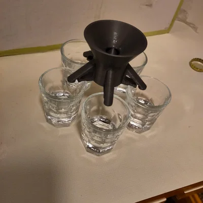 Bộ chia shot cho 6/5/4/3 ly (Shot Dispenser)