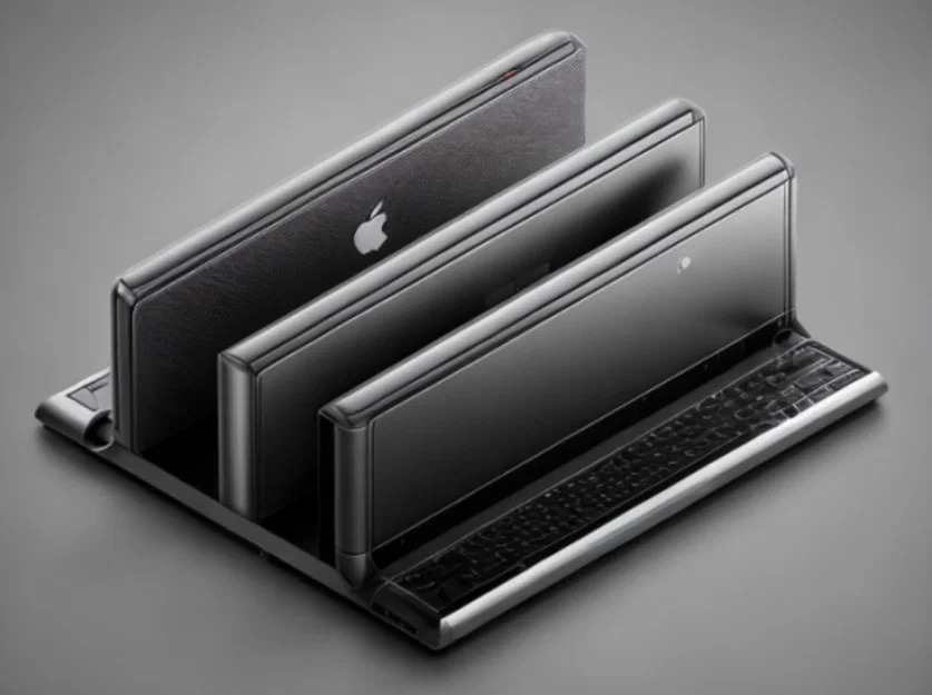 Giá đỡ dọc cho 2 laptop và/hoặc tablet - Image 1