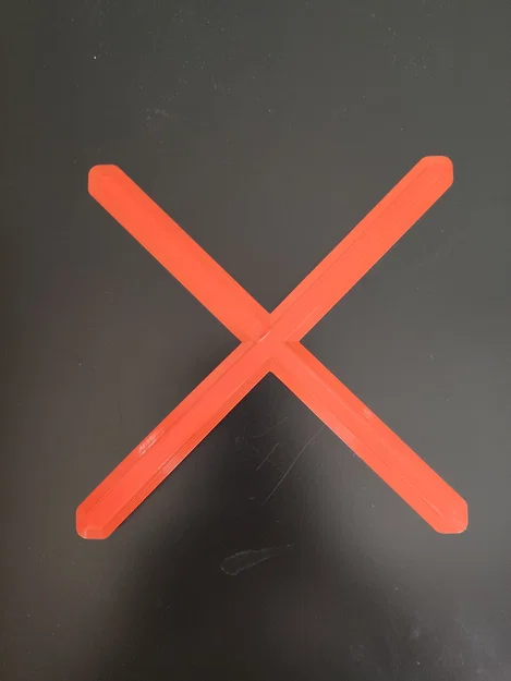 Bed level - Cross (Mẫu chữ thập cân chỉnh bed) - Image 1