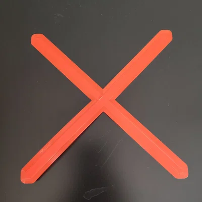 Bed level - Cross (Mẫu chữ thập cân chỉnh bed)