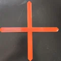 Bed level - Cross (Mẫu chữ thập cân chỉnh bed) - Thumbnail 6