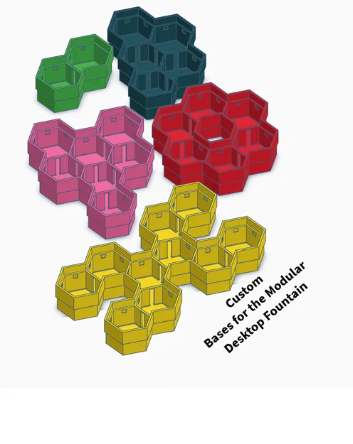 Đế tuỳ chỉnh cho Modular Desktop Fountain (Python Script) - Image 1