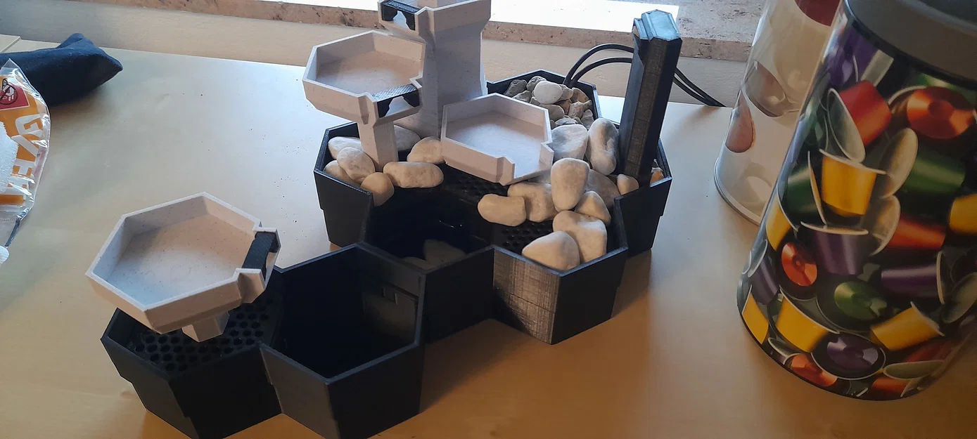 Đế tuỳ chỉnh cho Modular Desktop Fountain (Python Script) - Image 3