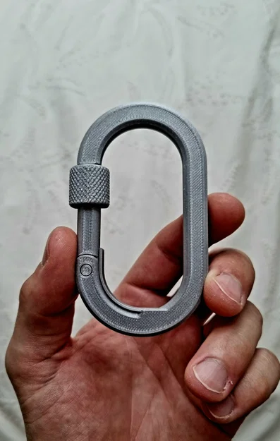 Móc Carabiner Screwgate (Print-in-place) - Image 3