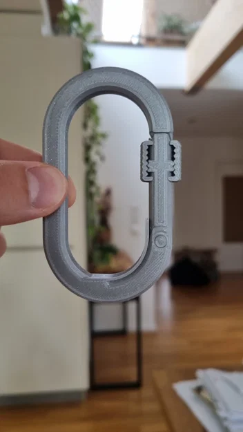 Móc Carabiner Screwgate (Print-in-place) - Image 4