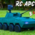 RC 8x8 Rosomak APC – Xe bọc thép địa hình 3D printed 8x8 - Thumbnail 1