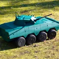 RC 8x8 Rosomak APC – Xe bọc thép địa hình 3D printed 8x8 - Thumbnail 7