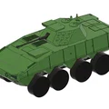 RC 8x8 Rosomak APC – Xe bọc thép địa hình 3D printed 8x8 - Thumbnail 9