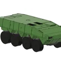 RC 8x8 Rosomak APC – Xe bọc thép địa hình 3D printed 8x8 - Thumbnail 10