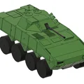 RC 8x8 Rosomak APC – Xe bọc thép địa hình 3D printed 8x8 - Thumbnail 12