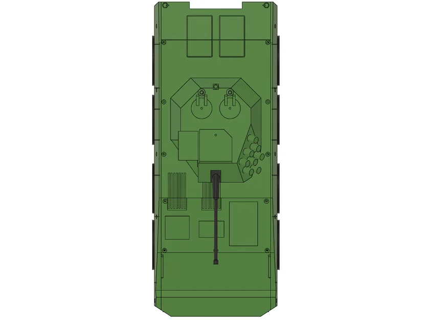 RC 8x8 Rosomak APC – Xe bọc thép địa hình 3D printed 8x8 - Image 14