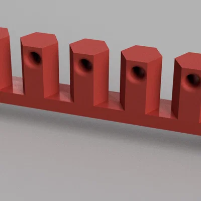Giá treo tua vít nhỏ cho hệ thống bảng Honeycomb Storage Wall