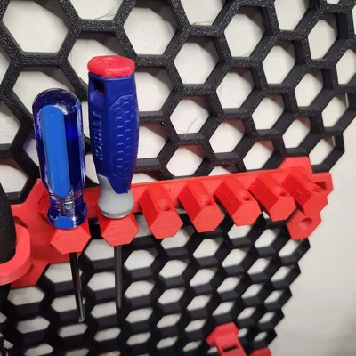 Giá treo tua vít nhỏ cho hệ thống bảng Honeycomb Storage Wall