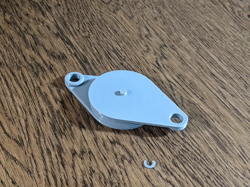 Snatch Block (Ròng rọc kẹp dây) in 3D snap-fit - Image 5