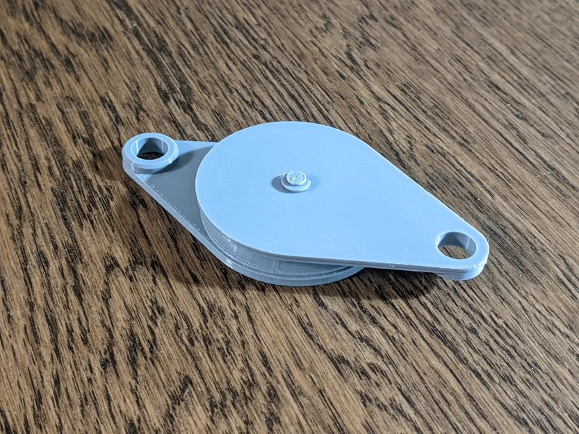 Snatch Block (Ròng rọc kẹp dây) in 3D snap-fit - Image 6