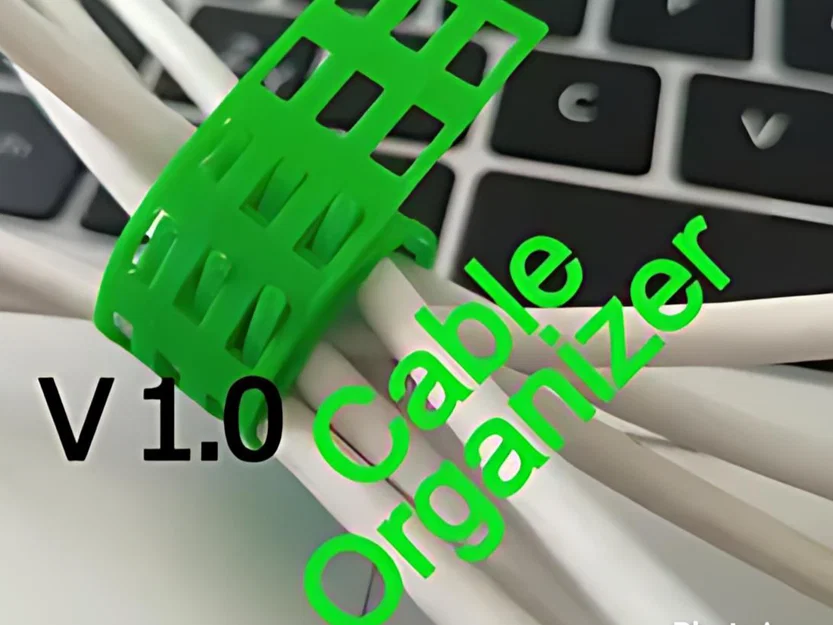 CableOrganizer (FAST TO PRINT) – Kẹp gọn dây cáp in siêu nhanh - Image 1