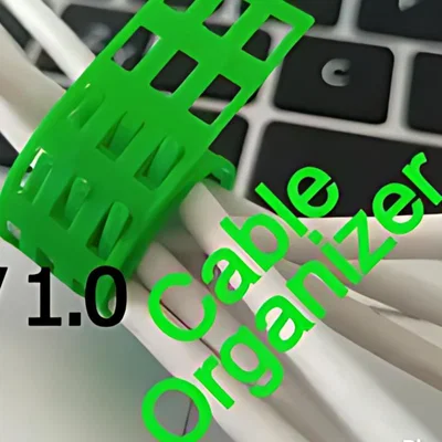 CableOrganizer (FAST TO PRINT) – Kẹp gọn dây cáp in siêu nhanh