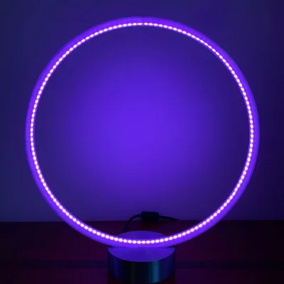 Đèn LED RGB Designer Circle Ring Halo Light Lamp – điều khiển App & theo nhạc