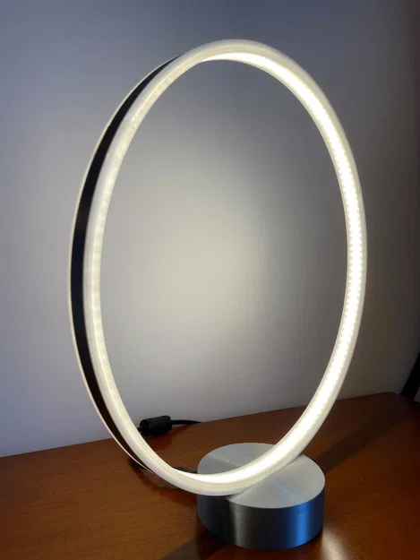 Đèn LED RGB Designer Circle Ring Halo Light Lamp – điều khiển App & theo nhạc - Image 8