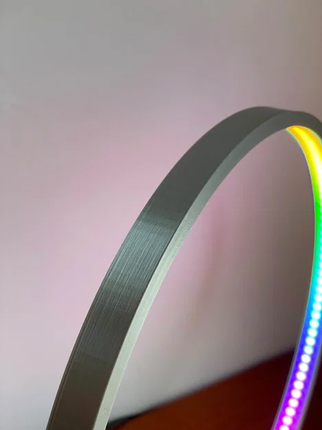 Đèn LED RGB Designer Circle Ring Halo Light Lamp – điều khiển App & theo nhạc - Image 15