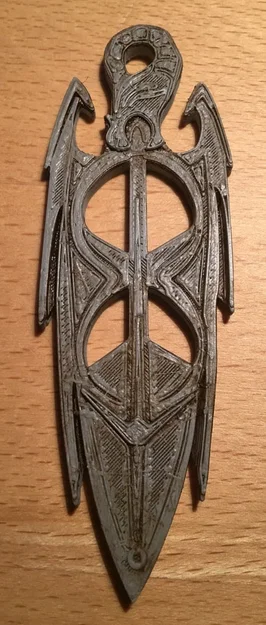 Mô hình in 3D Amulet of Akatosh - Phụ kiện Skyrim độc đáo - Image 1