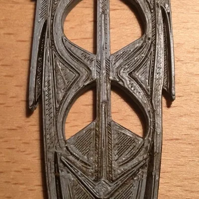 Mô hình in 3D Amulet of Akatosh - Phụ kiện Skyrim độc đáo