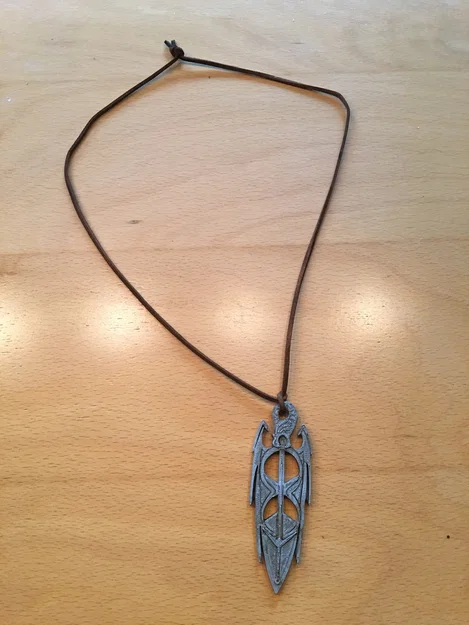 Mô hình in 3D Amulet of Akatosh - Phụ kiện Skyrim độc đáo - Image 2