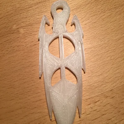 Mô hình in 3D Amulet of Akatosh - Phụ kiện Skyrim độc đáo