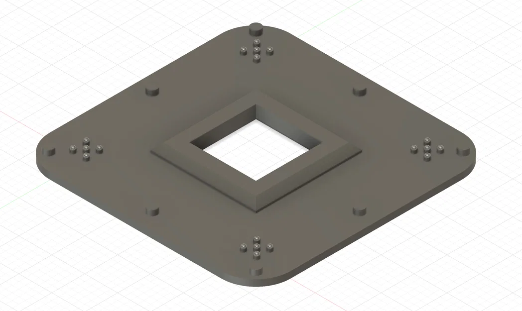 Jig Gắn Nam Châm Cho Gridfinity Baseplate (Gridfinity Baseplate Magnet Jig) - Image 3
