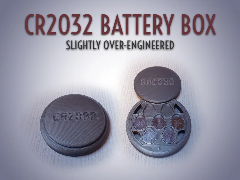 Hộp Đựng Pin CR2032 (CR2032 Battery Box) - Image 1