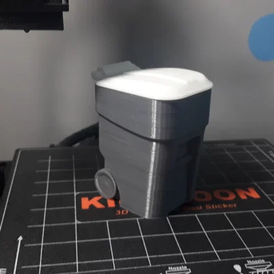 Thùng rác mini - Trash can-Bote de basura