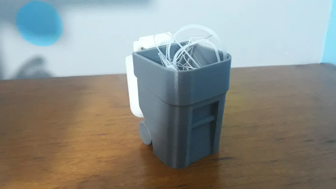 Thùng rác mini - Trash can-Bote de basura - Image 3