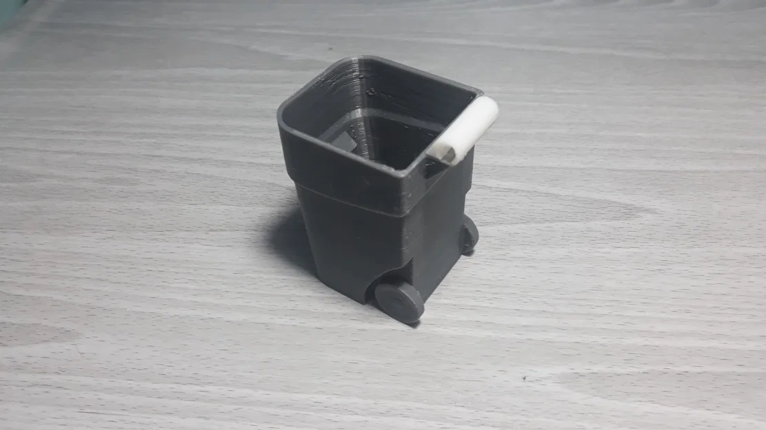 Thùng rác mini - Trash can-Bote de basura - Image 5