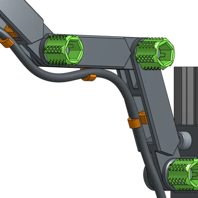 Kẹp Dây cho Modular Mounting System Arms – Tùy Biến