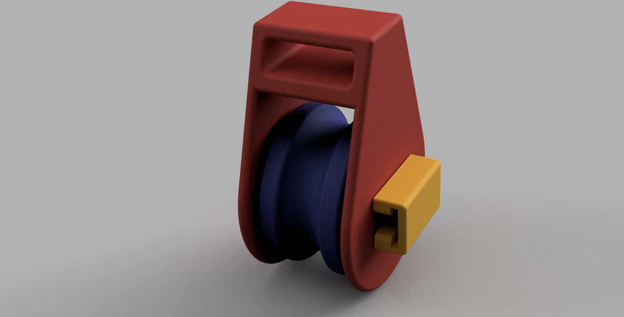 Pulley tham số in 3D hoàn toàn (Fully 3D Printable Parametric-Pulley) - Image 3