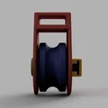 Pulley tham số in 3D hoàn toàn (Fully 3D Printable Parametric-Pulley) - Thumbnail 4
