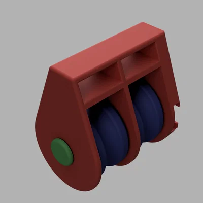 Puly Modular In 3D Hoàn Toàn (Fully 3D Printed Modular Pulleys)