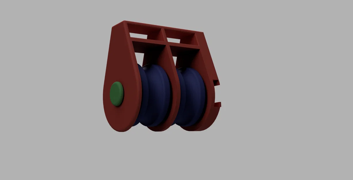Puly Modular In 3D Hoàn Toàn (Fully 3D Printed Modular Pulleys) - Image 5